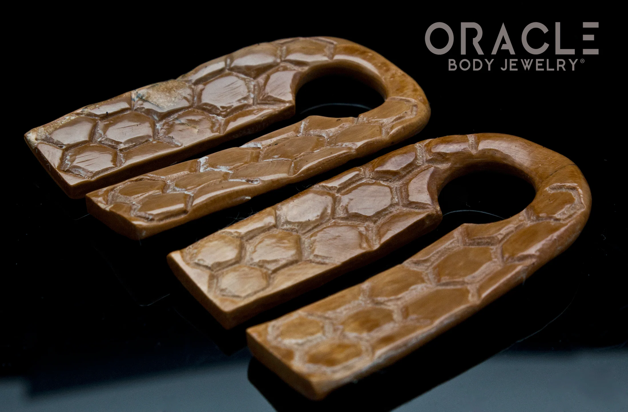 00g (9.5mm) Fossilized Mammoth Honeycomb Weights - Image 3