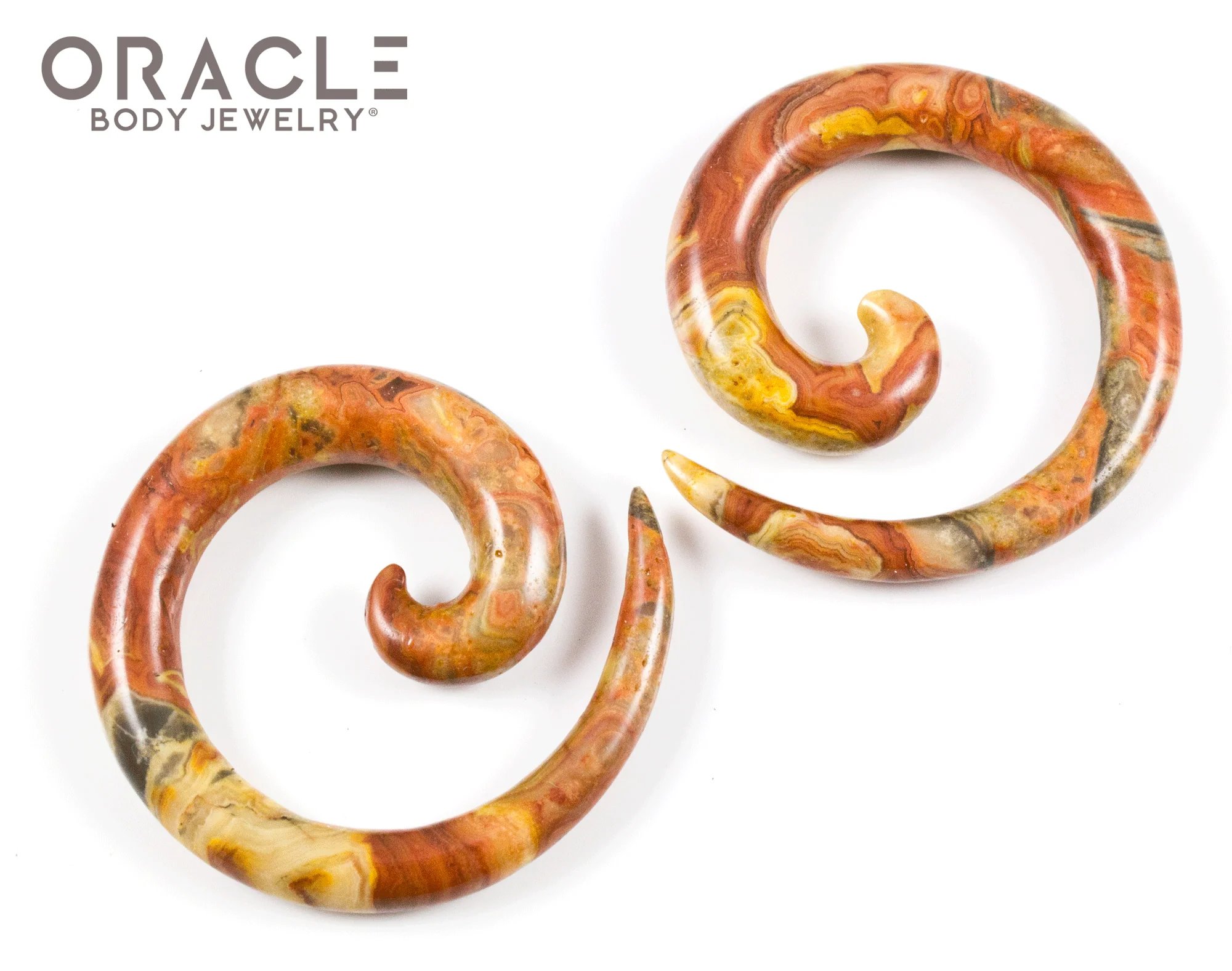 0g Crazy Lace Agate Spirals - Image 2