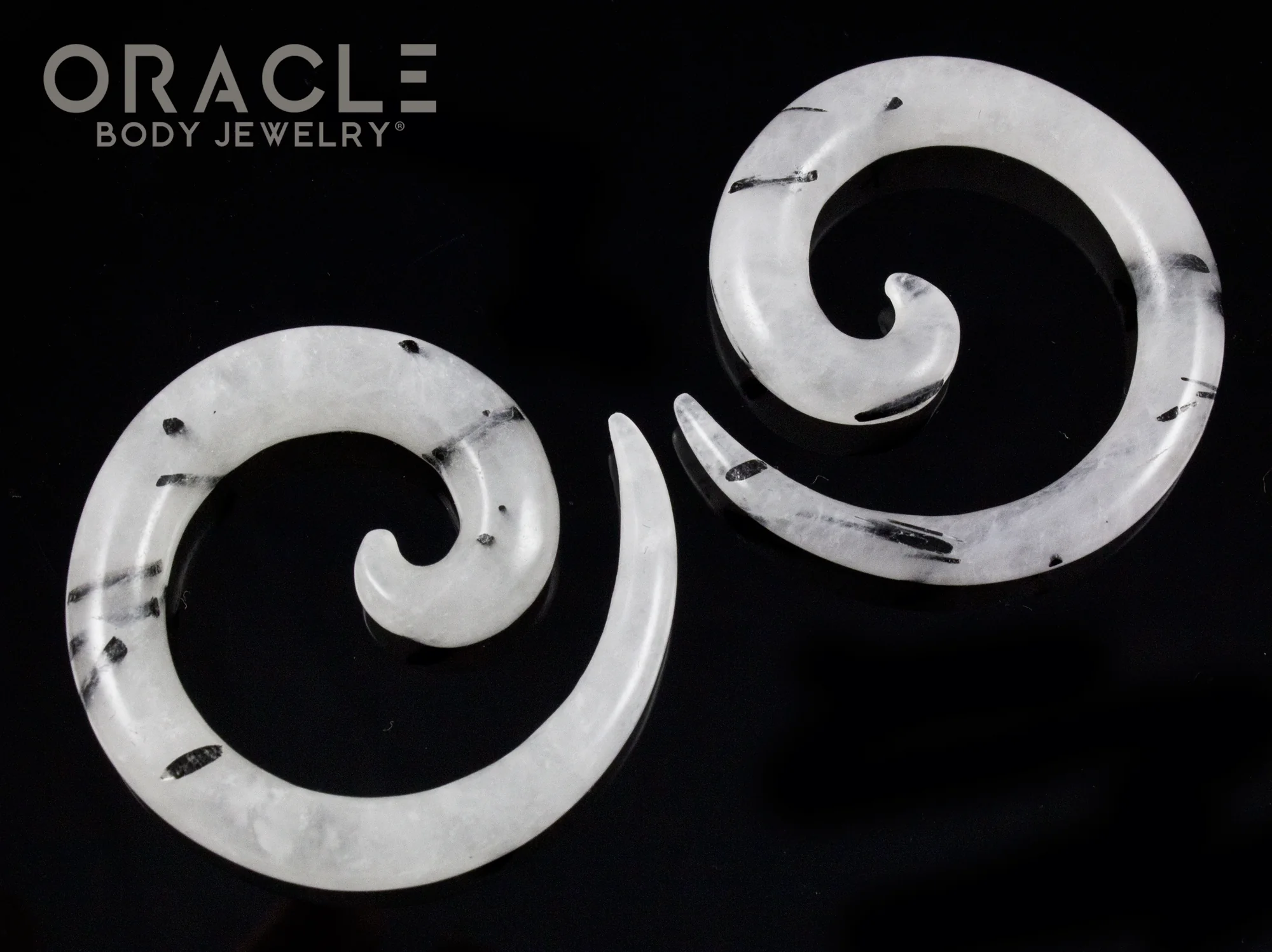 0g Tourmalated Quartz Spirals - Image 2