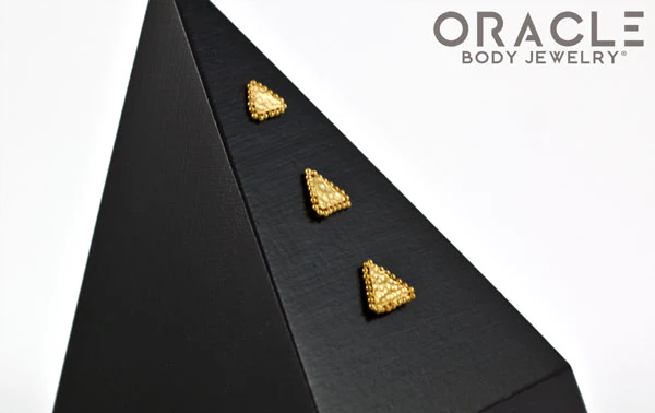 14k Asteroids Threadless Rose Gold End - Image 3