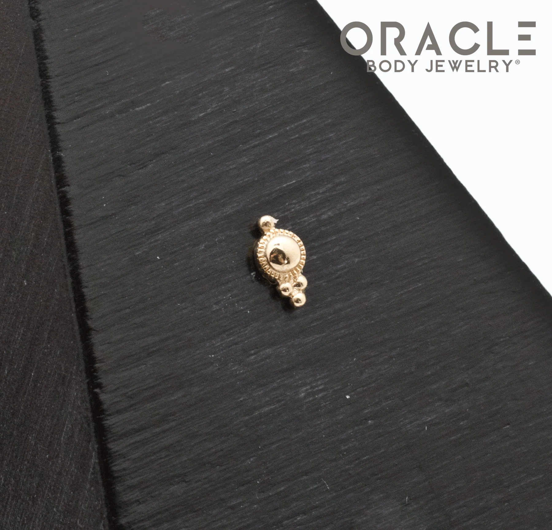 14k Ethereal Threadless End - Image 2