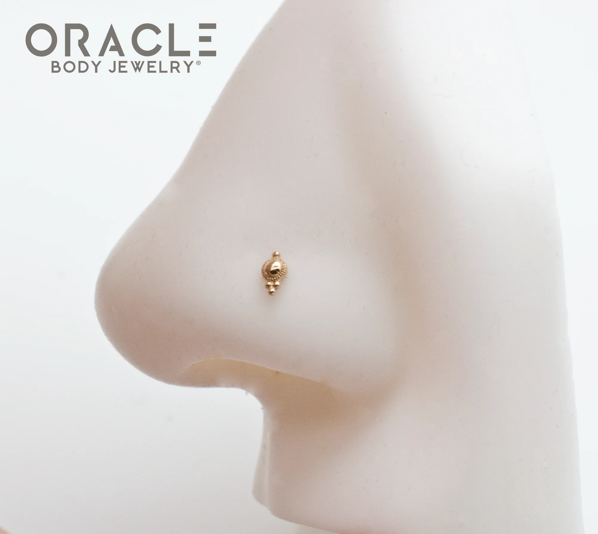 14k Ethereal Threadless End - Image 4
