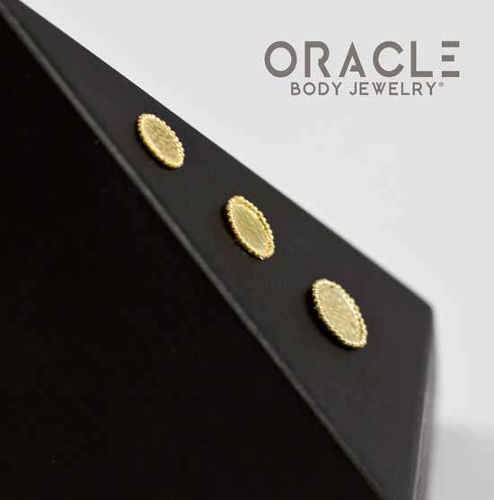 14k Quorra Threadless Gold End - Image 4