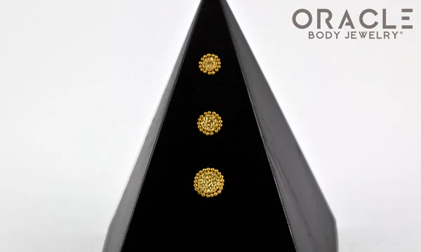 14k Quorra Threadless Rose Gold End - Image 2