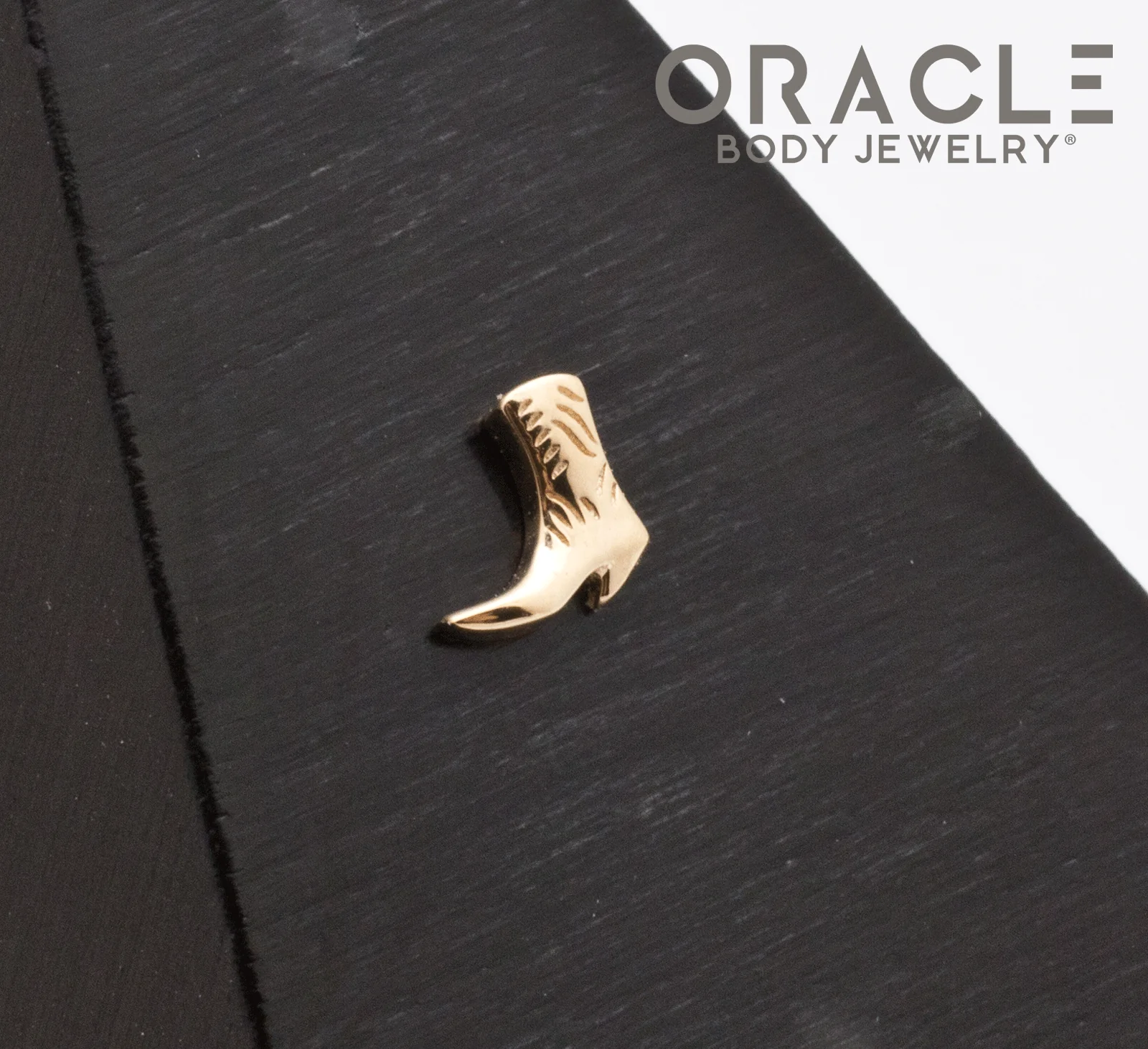 14k Two Step Threadless End - Image 2