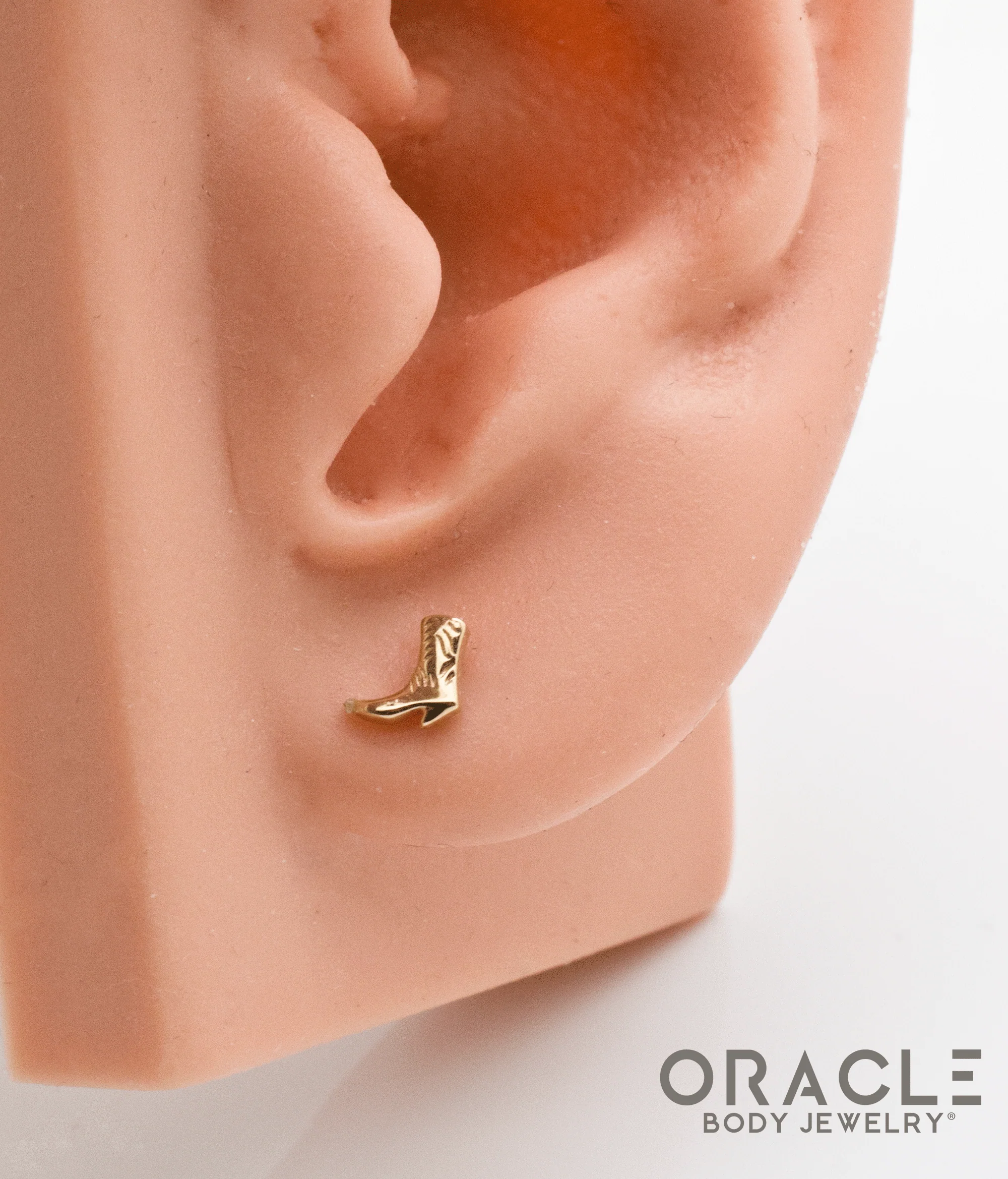 14k Two Step Threadless End - Image 4