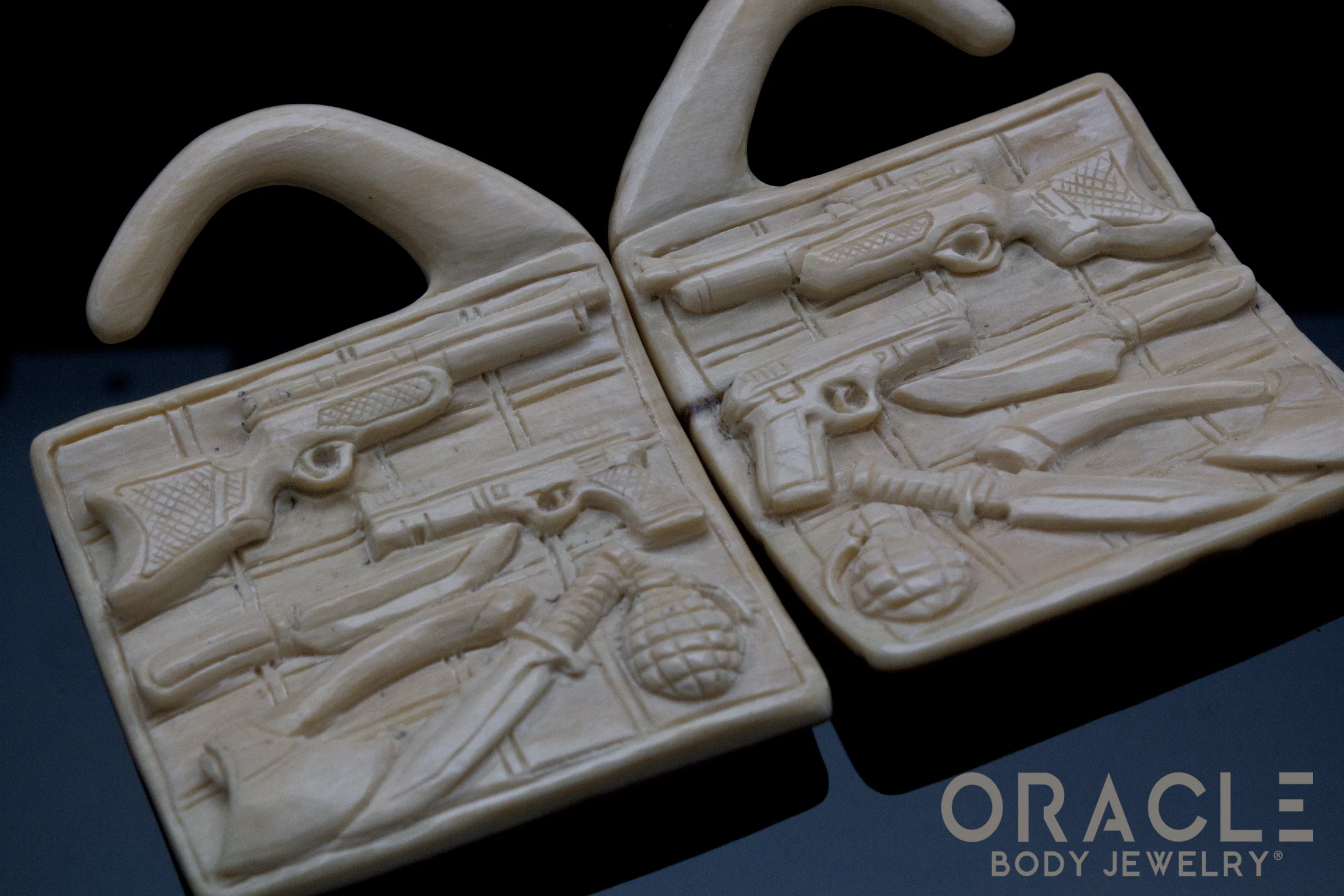 2g (6mm) Fossilized Mammoth Ivory Weapons Cache Box - Image 2