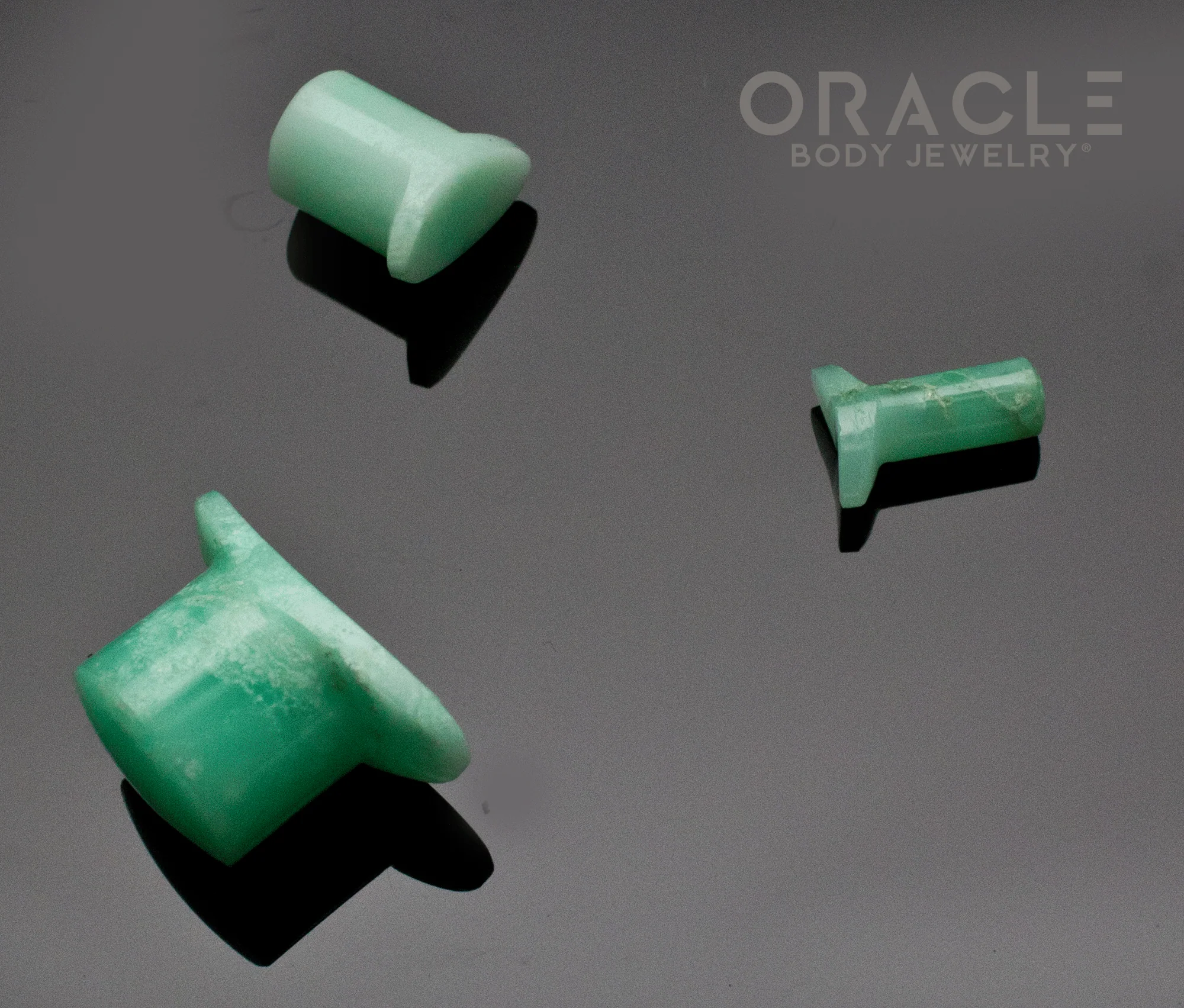 Chrysoprase Labrets 8g Through 1/2" - Image 3