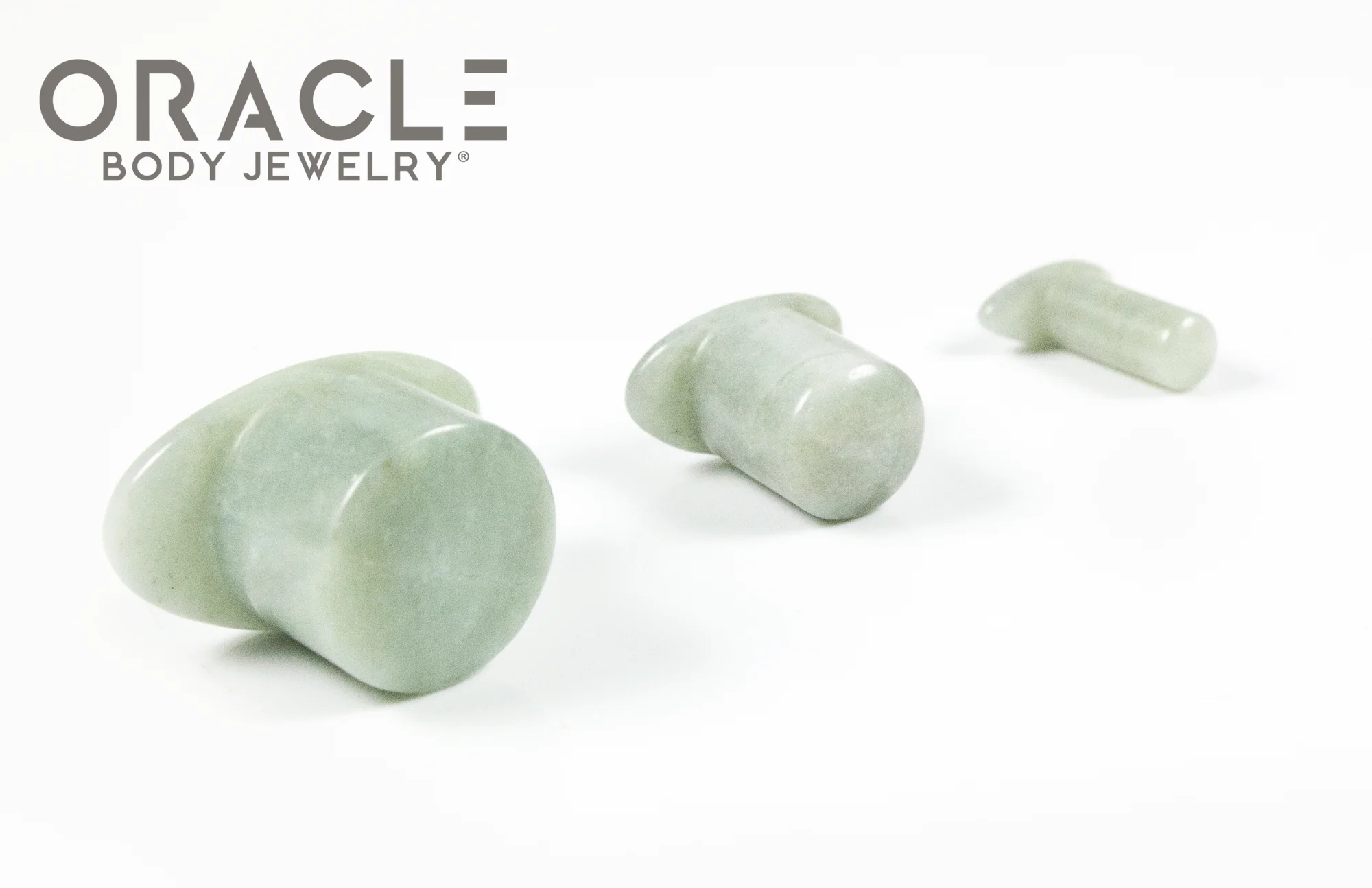 Jadeite Labrets 8g Through 1/2" - Image 2