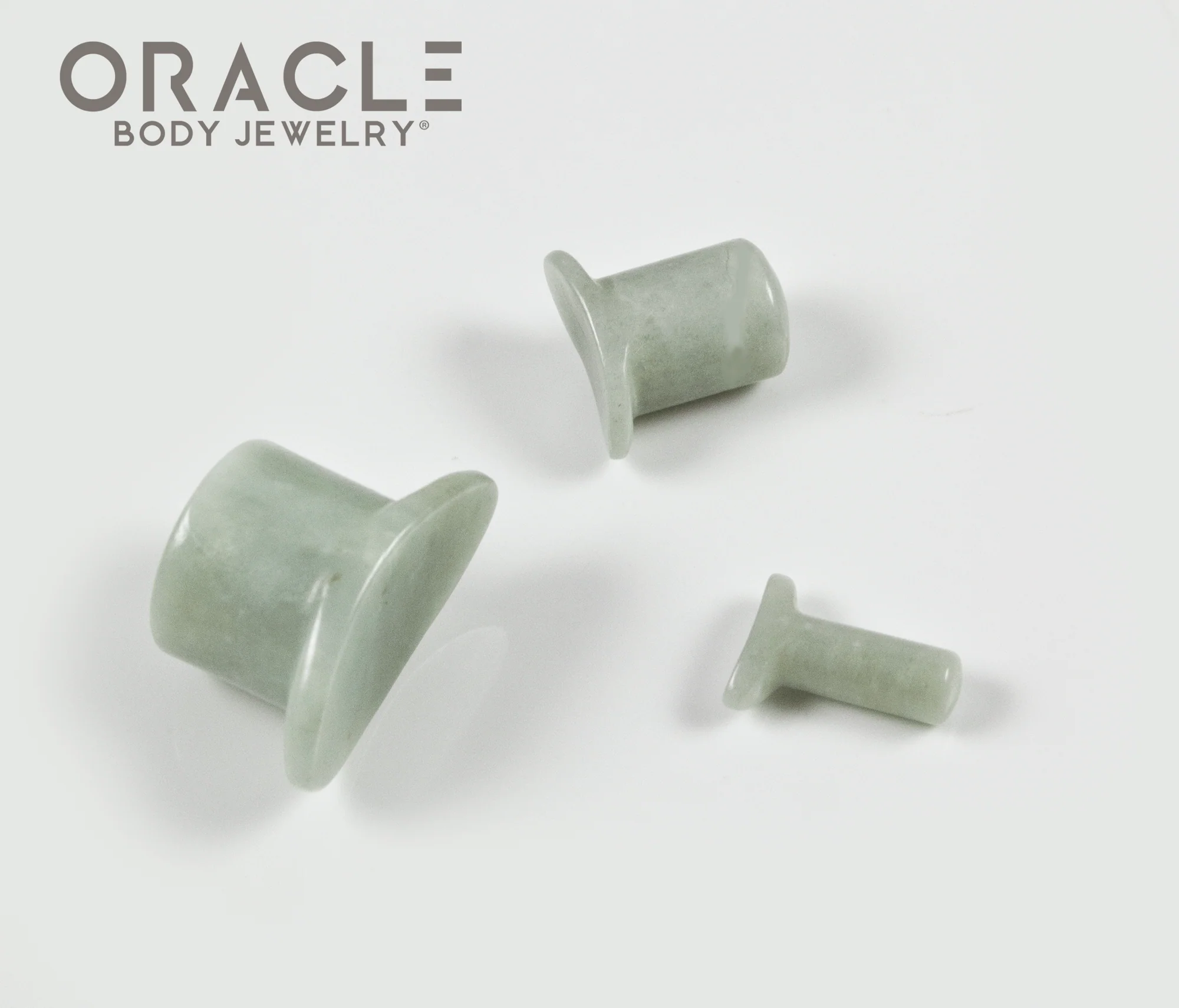 Jadeite Labrets 8g Through 1/2" - Image 3