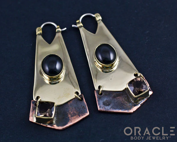 Avalon with Rainbow Obsidian and Smokey Quartz Accents - Image 2