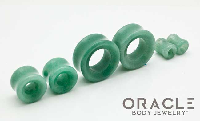 Aventurine Eyelets / Tunnels - Image 2