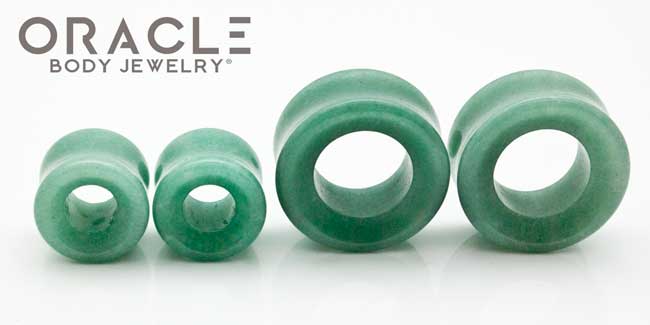 Aventurine Eyelets / Tunnels - Image 3