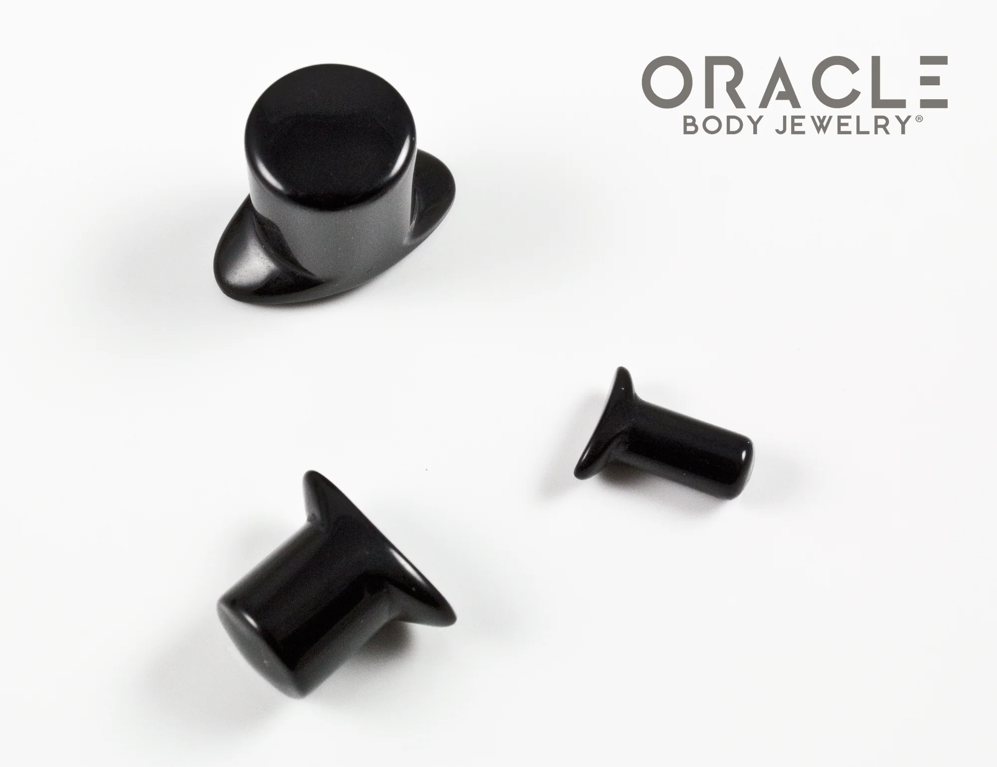 Black Obsidian Labrets 8g Through 1/2" - Image 3