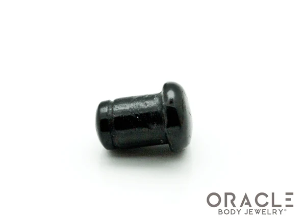 Black Tourmaline Single Flare Plugs - Image 3