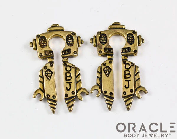 Boy Lobe-Bot Brass Weights - Image 3