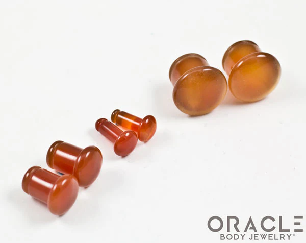 Carnelian Single Flare Plugs - Image 2