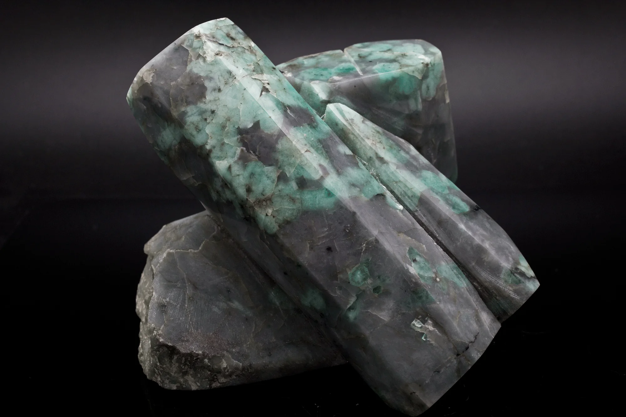 Carved Emerald in Matrix Specimen - Image 4