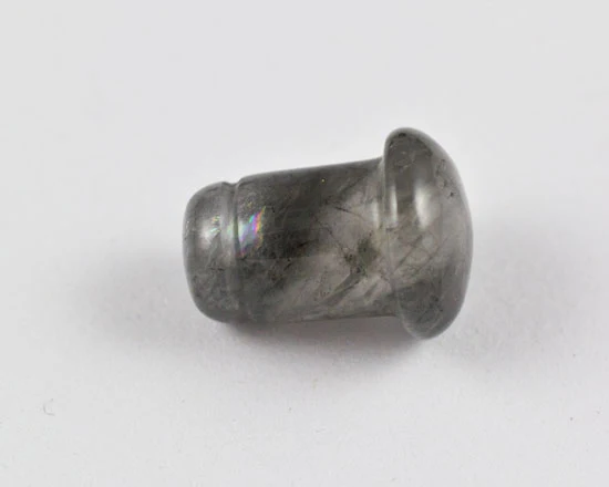 Cloudy Smoky Quartz Single Flare Plugs - Image 3