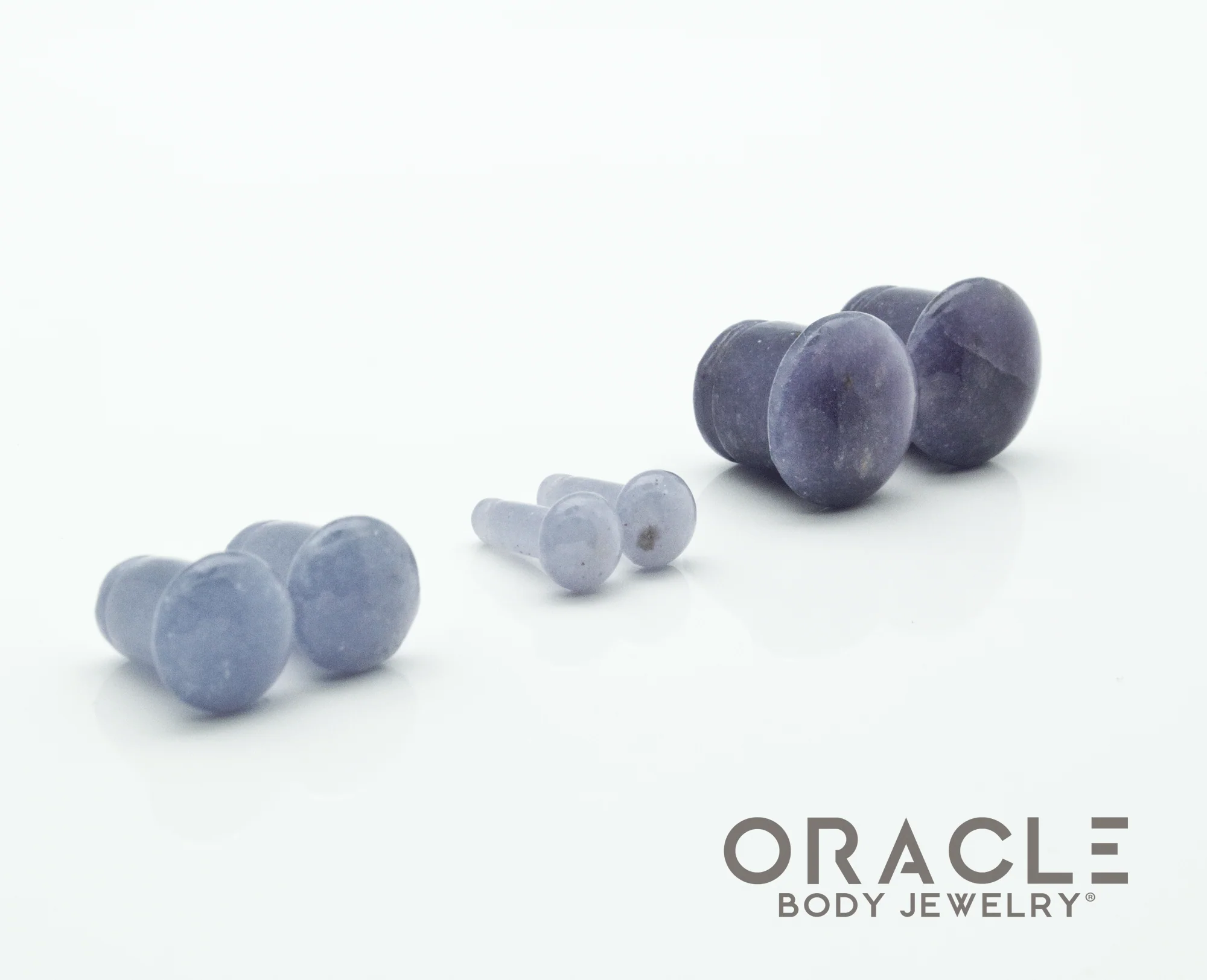 Lepidolite Single Flare Plugs - Image 2