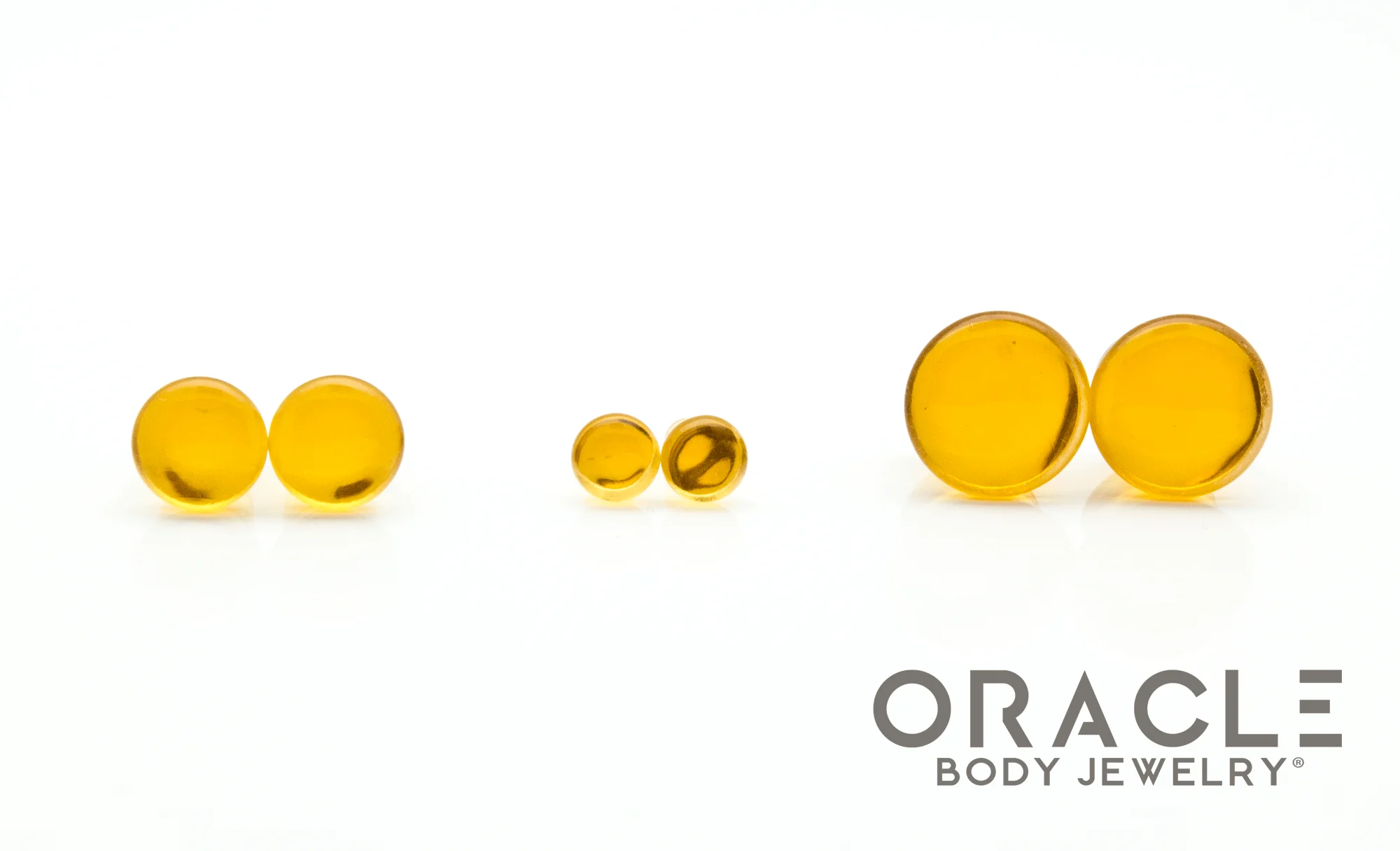 Honey Quartz Single Flare Plugs - Image 2