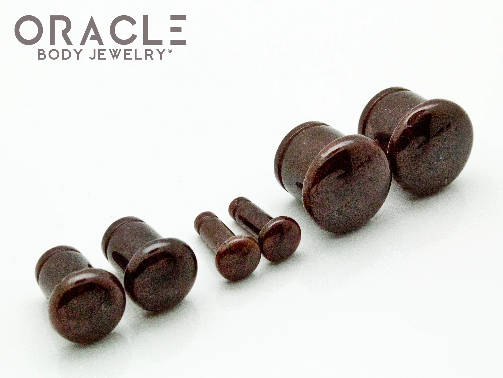 Garnet Single Flare Plugs - Image 2