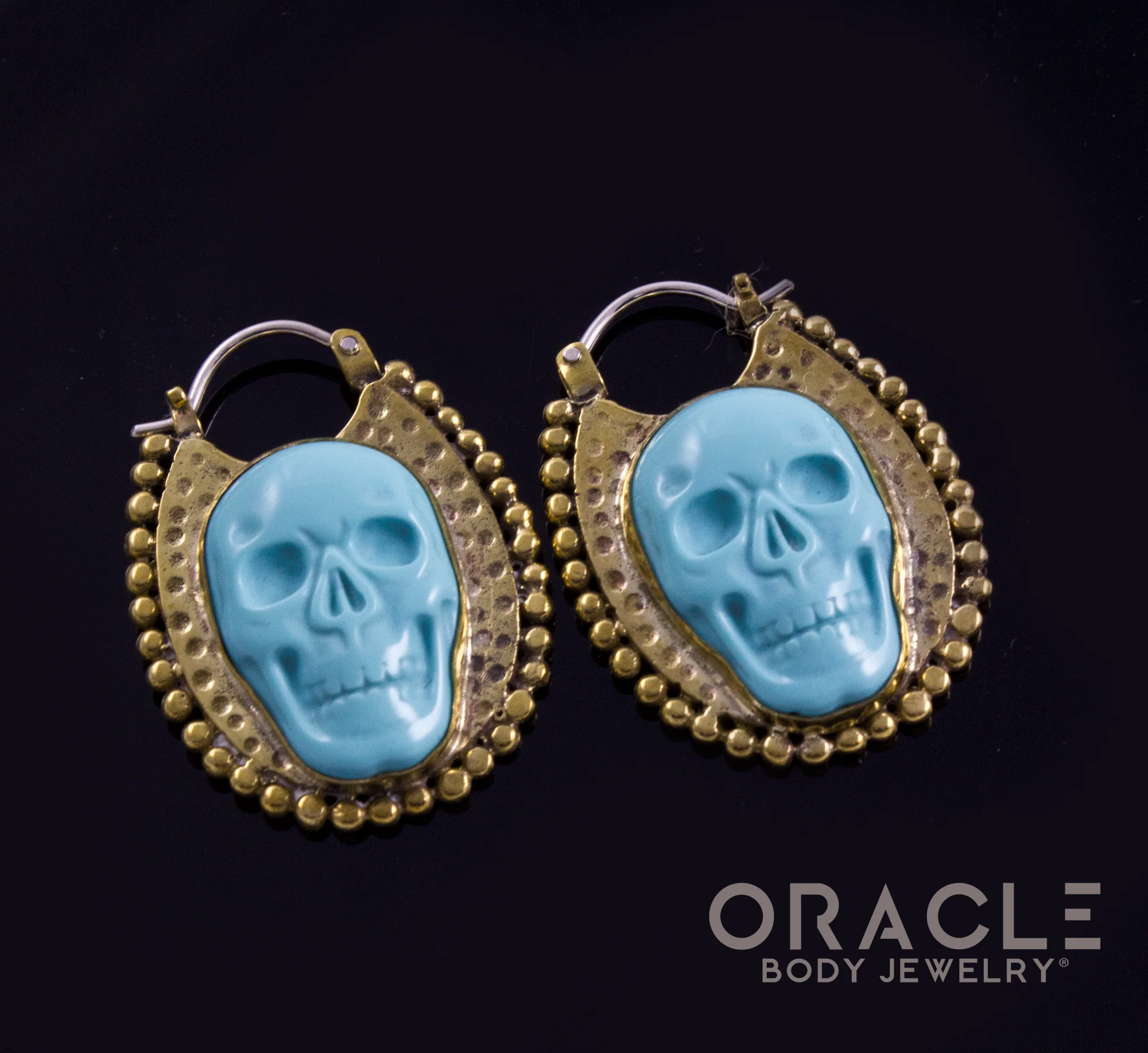 Coven with Carved Turquoise Skulls - Image 2