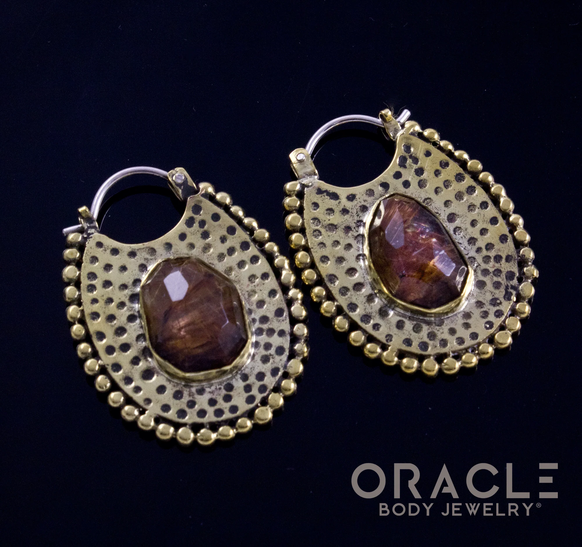 Coven with Free Form Faceted Rutilated Quartz - Image 2