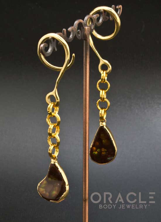 Crossover With Gold Plated Fire Agate - Image 2