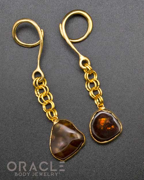 Crossover With Gold Plated Fire Agate - Image 2