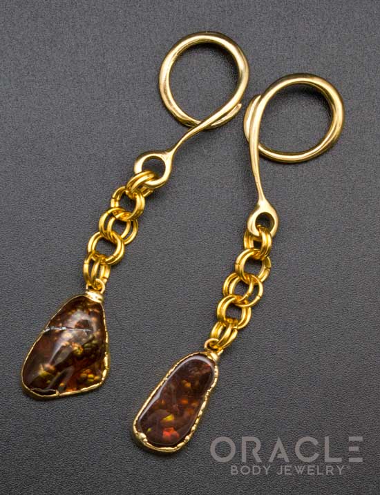 Crossover With Gold Plated Fire Agate - Image 2