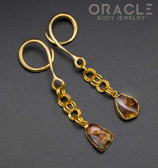 Crossover With Gold Plated Fire Agate - Image 2