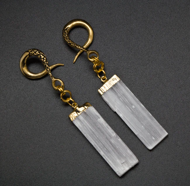 Crossover With Gold Plated Selenite - Image 2