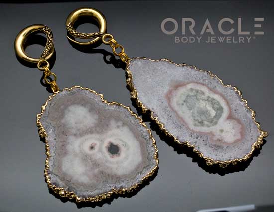 Crossover With Gold Plated Stalactite Slices - Image 2