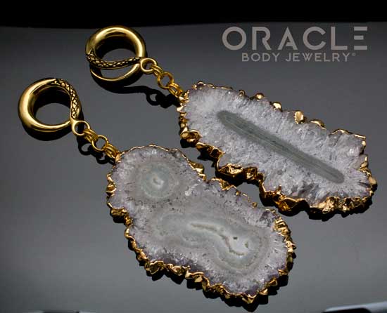 Crossover With Gold Plated Stalactite Slices - Image 2