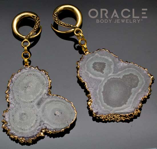 Crossover With Gold Plated Stalactite Slices - Image 2