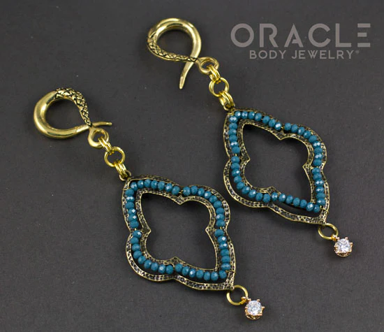 Crossover With Stamped Ornate Metal and CZ - Image 2