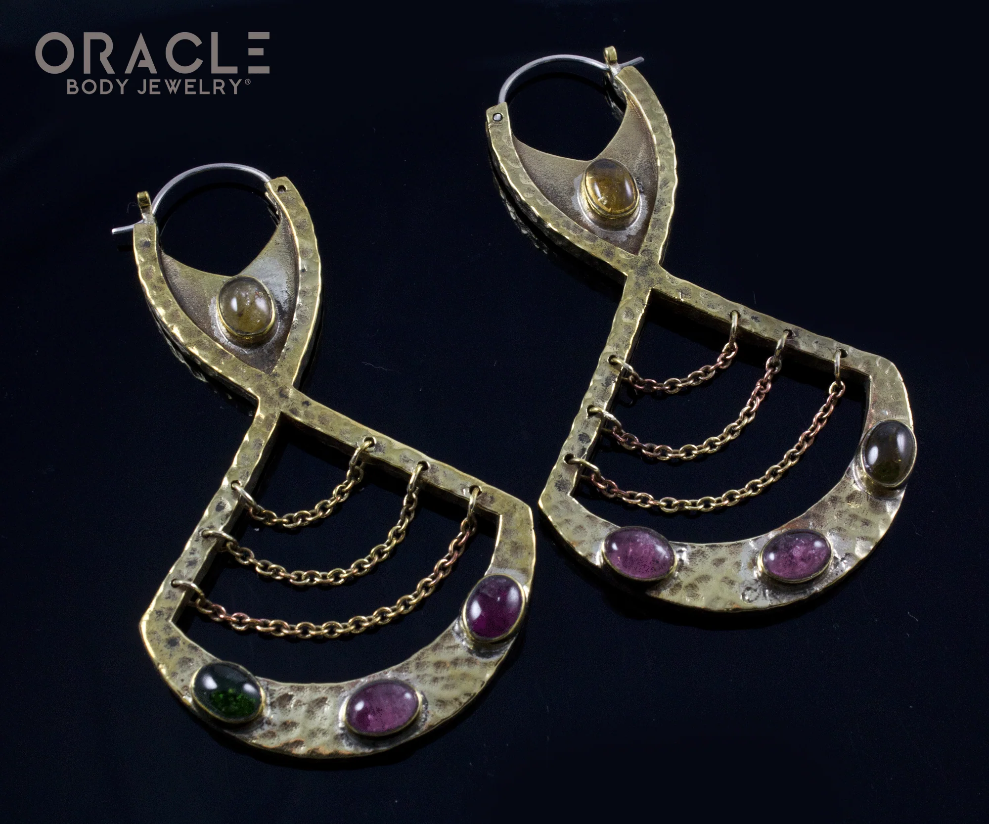 Dulcet with Multi Color Tourmalines - Image 2
