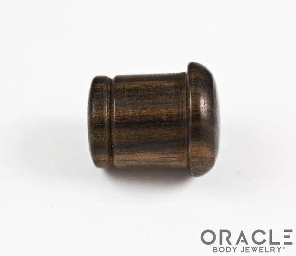 Ebony Wood Single Flare Plugs - Image 3