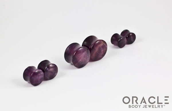 Fluorite Double Flare Plugs - Image 2