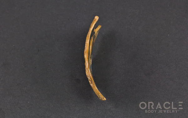 7/8" (22mm) Fossilized Mammoth Ivory Split Sphynx Weights - Image 4
