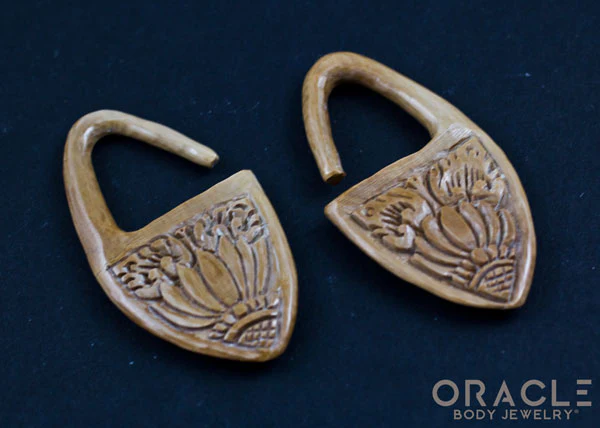 6g (4mm) Fossilized Mammoth Ivory Flowers - Image 2