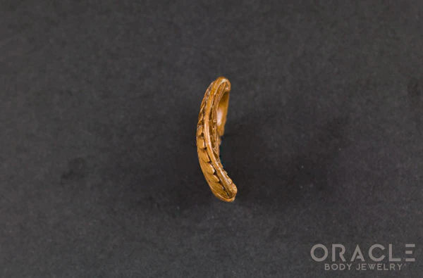1/2" (12.5mm) Fossilized Mammoth Ivory Winged Weights - Image 4