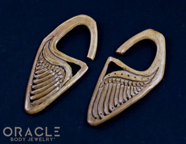 6g (4mm) Fossilized Mammoth Ivory Wings - Image 3