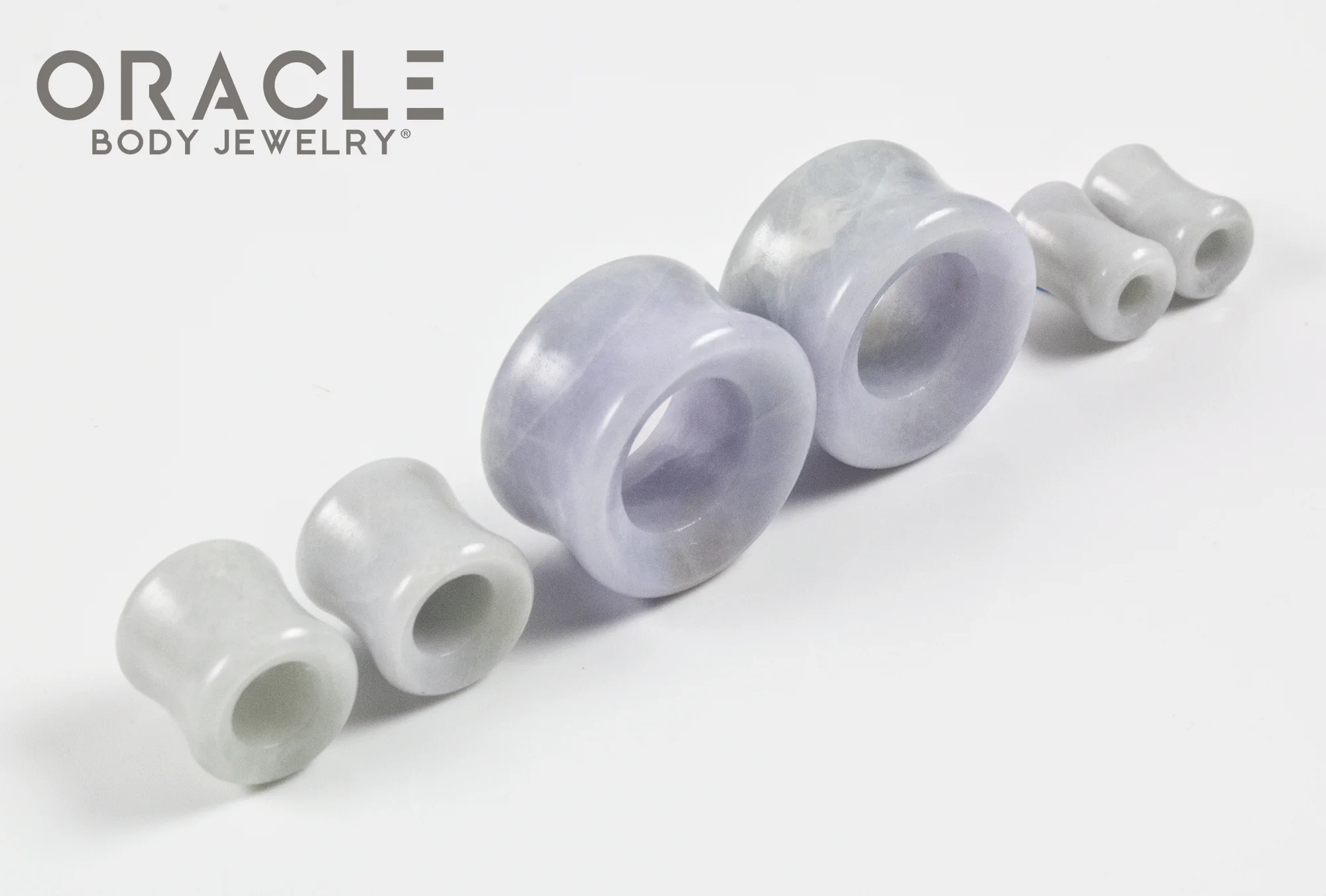 Jadeite (Lighter Toned) Eyelets / Tunnels - Image 2