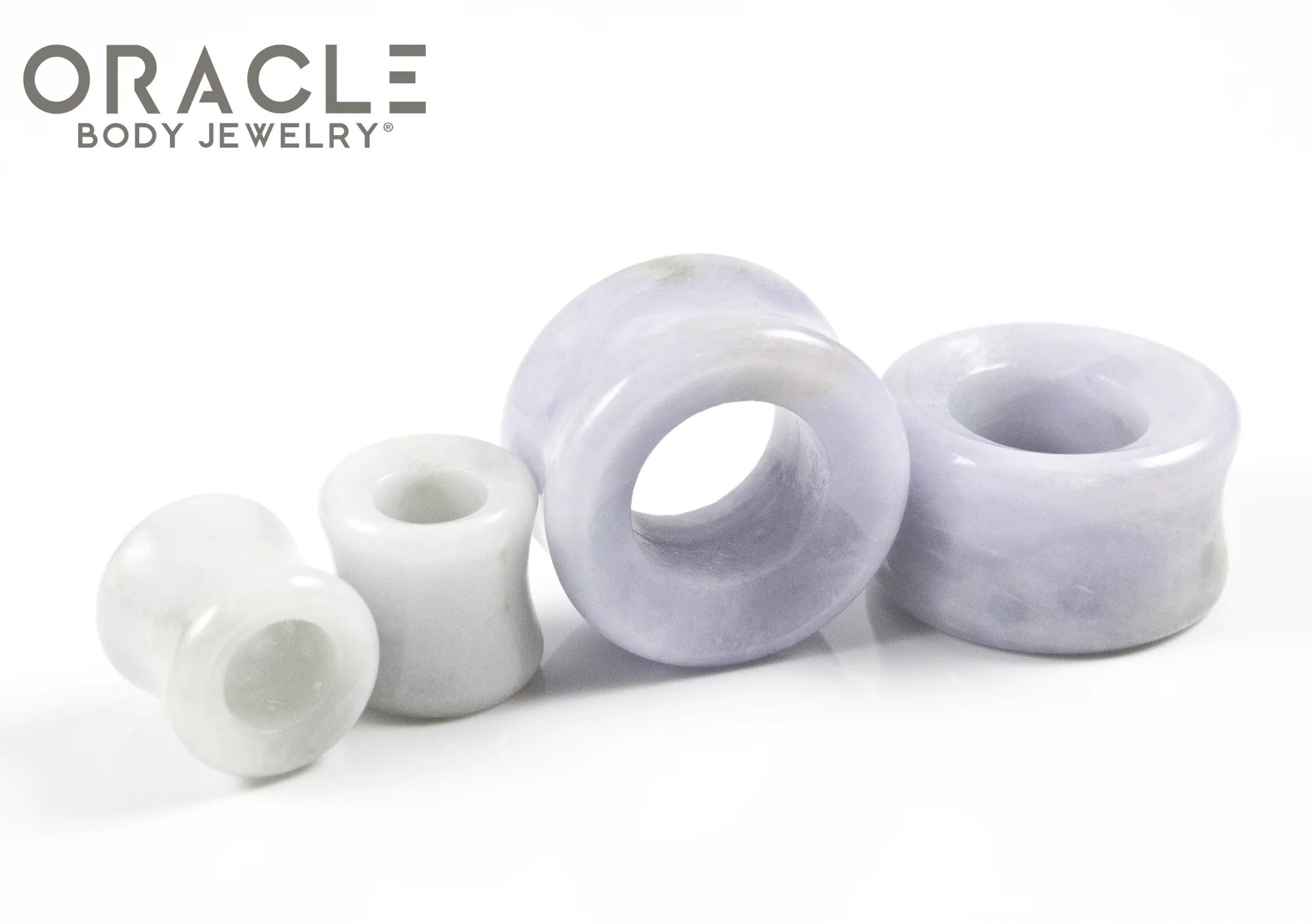 Jadeite (Lighter Toned) Eyelets / Tunnels - Image 3