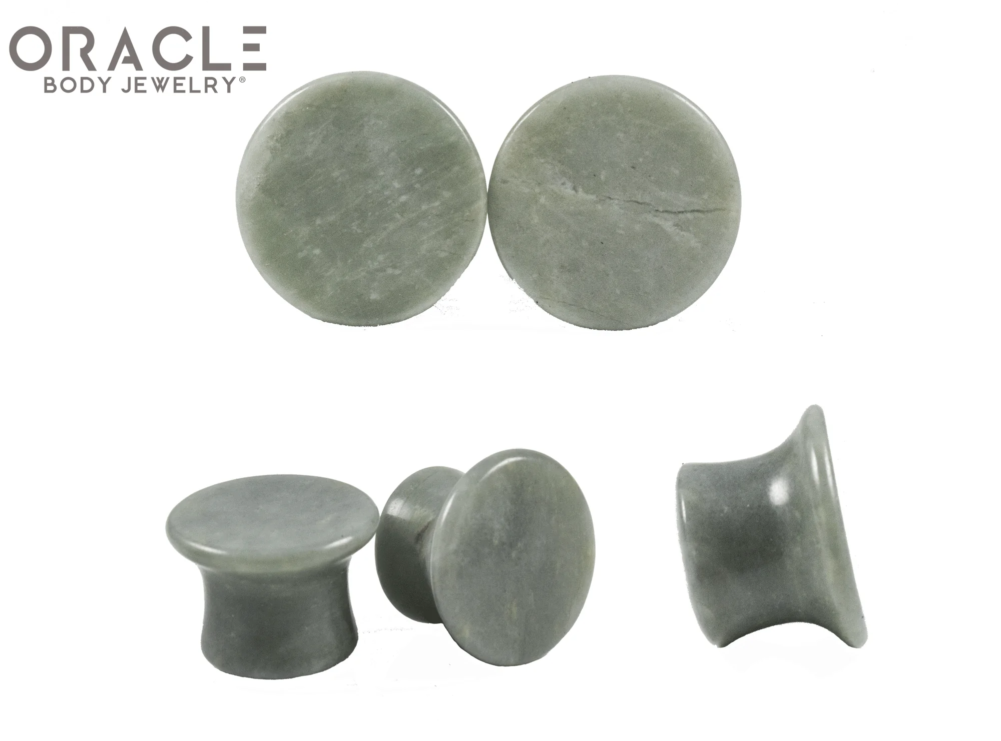 Jadeite Mayan Style Flare Plugs - Image 2