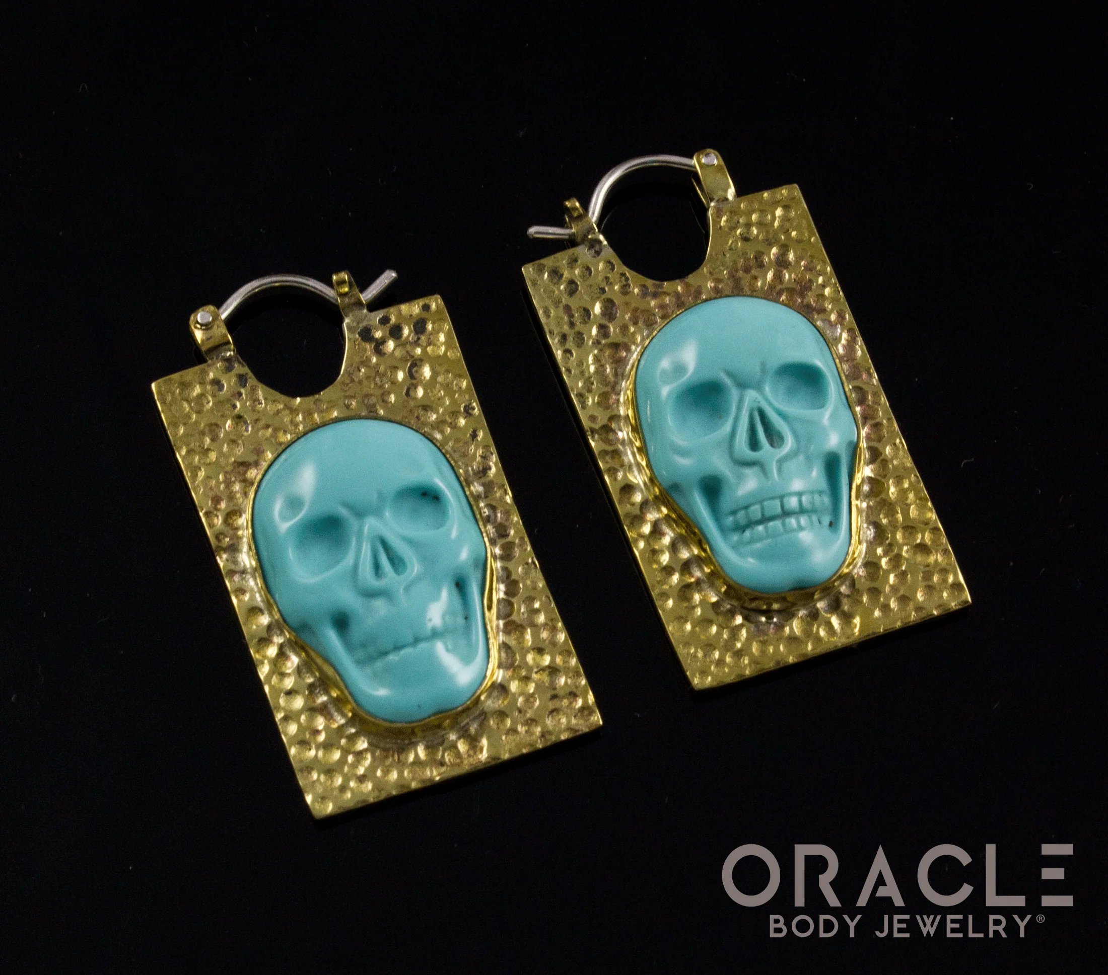 Kawaii with Carved Turquoise Skulls - Image 2