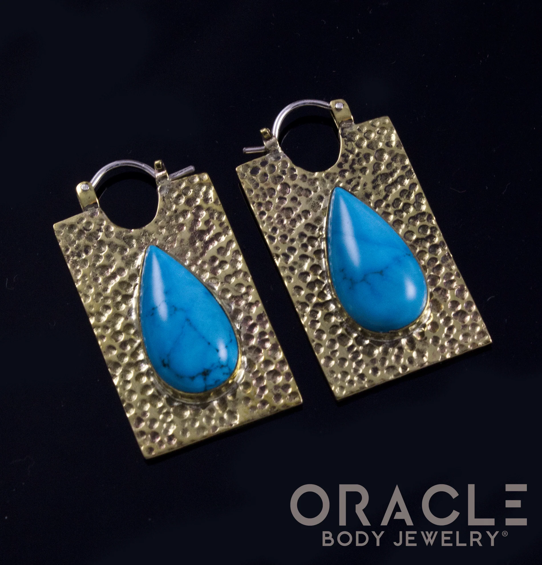 Kawaii With Synthetic Turquoise Teardrops - Image 2
