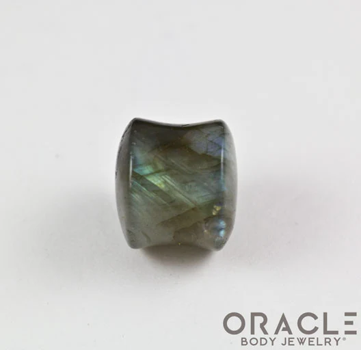 Labradorite Double Flare Plugs - Image 4